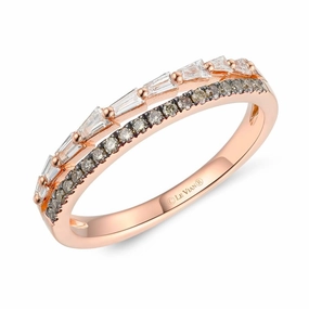 Glam Vibes Le Vian Chocolatier? 2-Row Ring