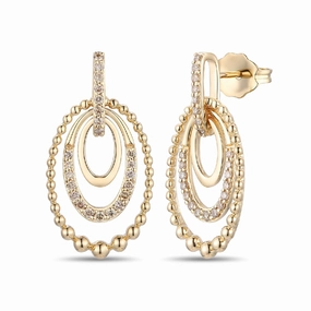 Le Vian? Multi-Circle Earrings Instant Edge Captivating Accent