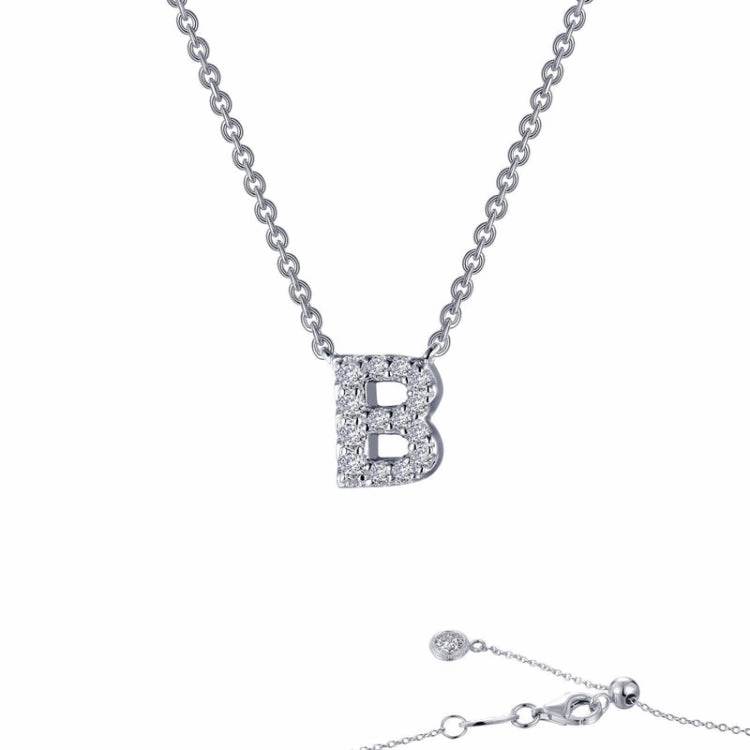 Fashion Focus Letter B Pendant Necklace