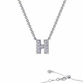 Letter H Pendant Necklace Shaped Precision Luxury Outfit