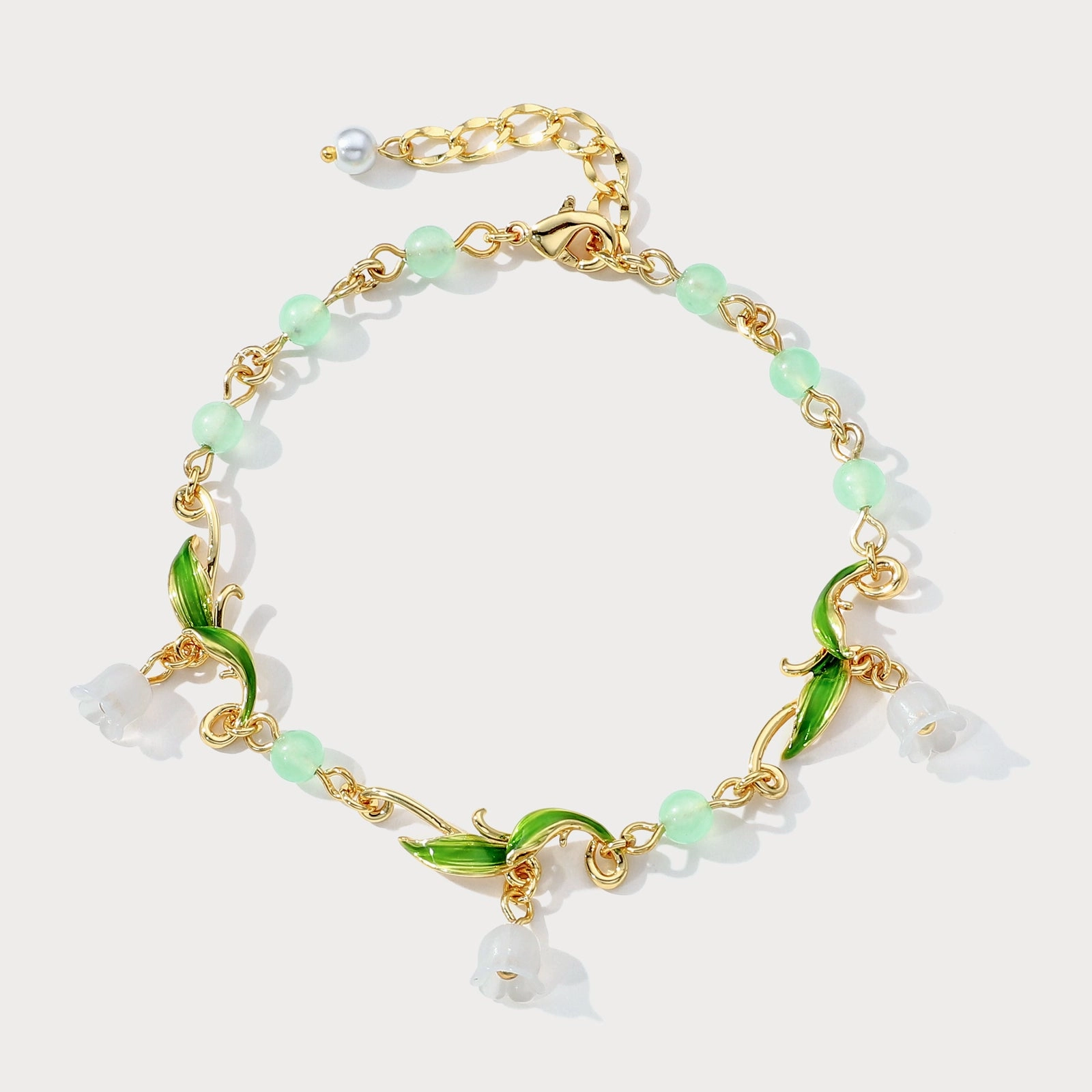 Ideal Union Delightful Fusions Lily of the Valley Bead Bracelet