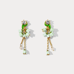 Lily of the Valley Earrings Simple Element
