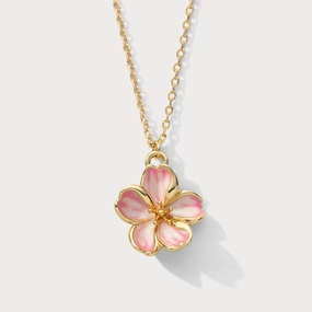 Sakura Pendant Necklace Minimalist Present youth appeal