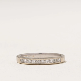 Bold Glow Semi-Eternity Diamond Band | 0.20ctw | 2.60mm | SZ 5.75