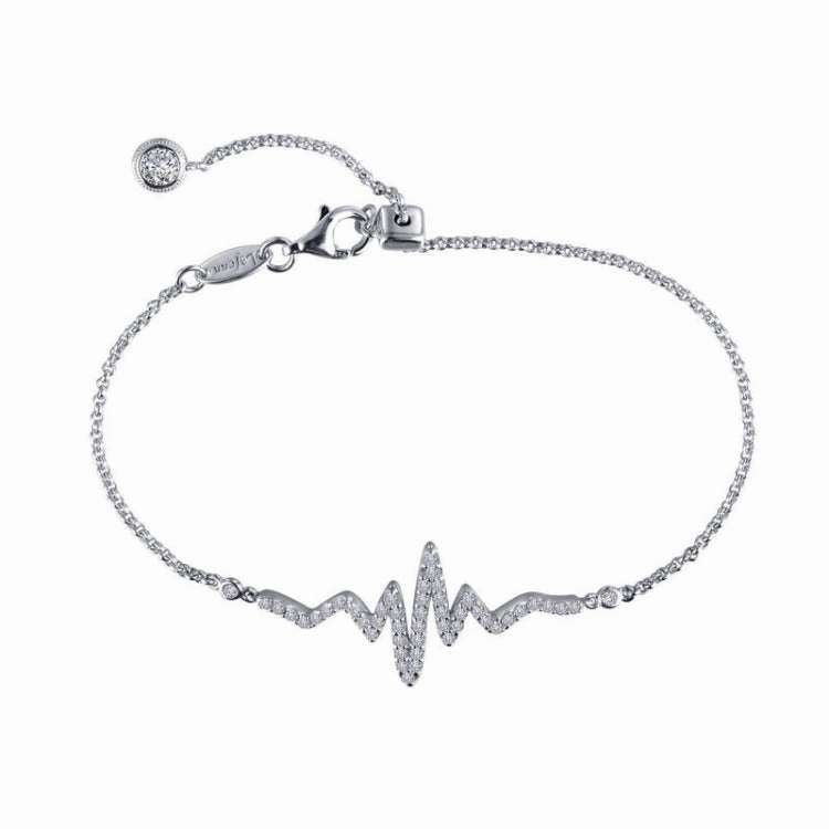 Pave Heartbeat Bracelet Beauty Fit