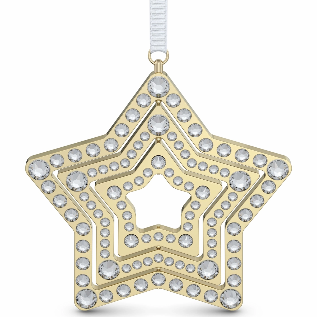 Swarovski Holiday Magic Star Ornament, Large Dynamic Feature Studio Light