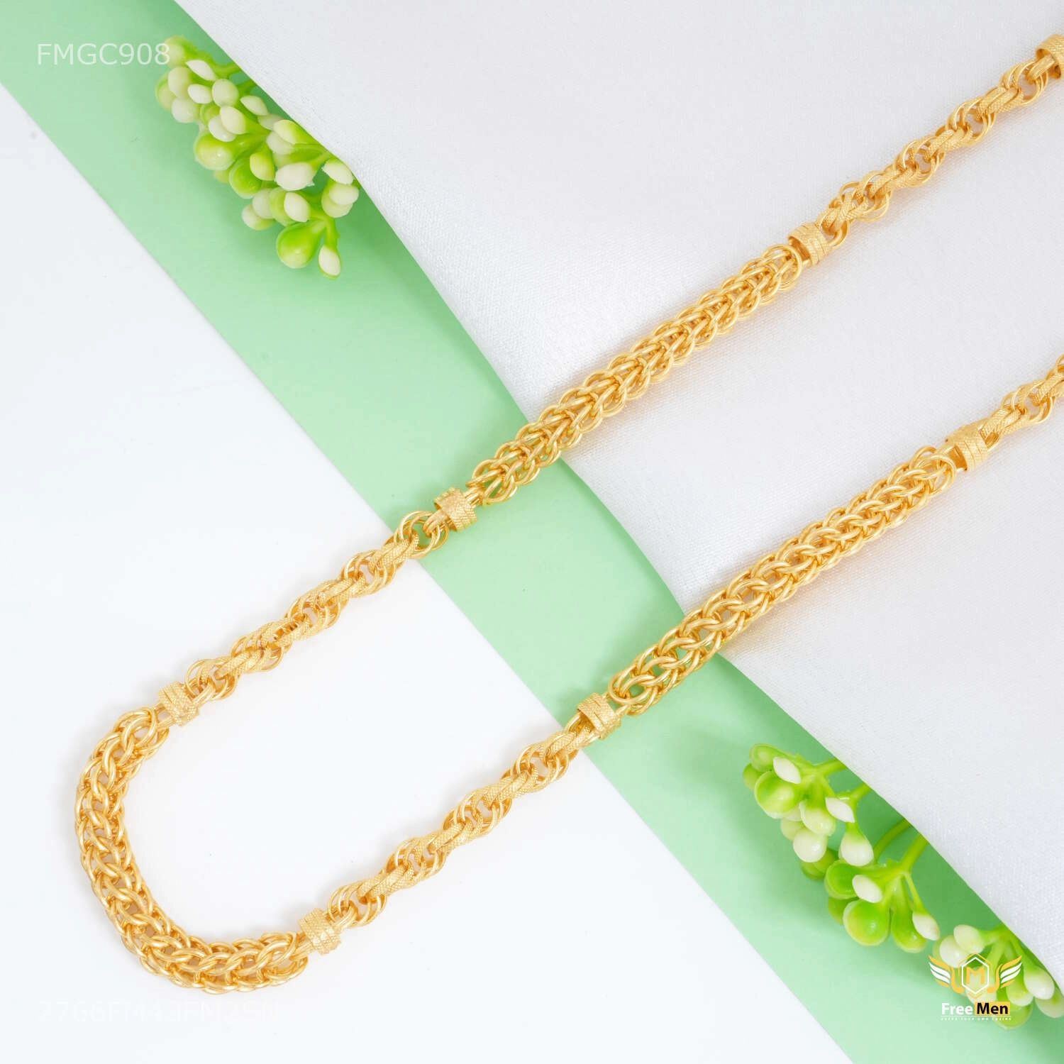 Formal Event Luxury New Royal chain gold plated Chain - FMGC908