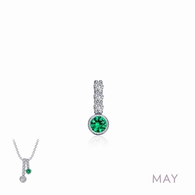 Daily Match Luxe Pick May Birthstone Love Pendant