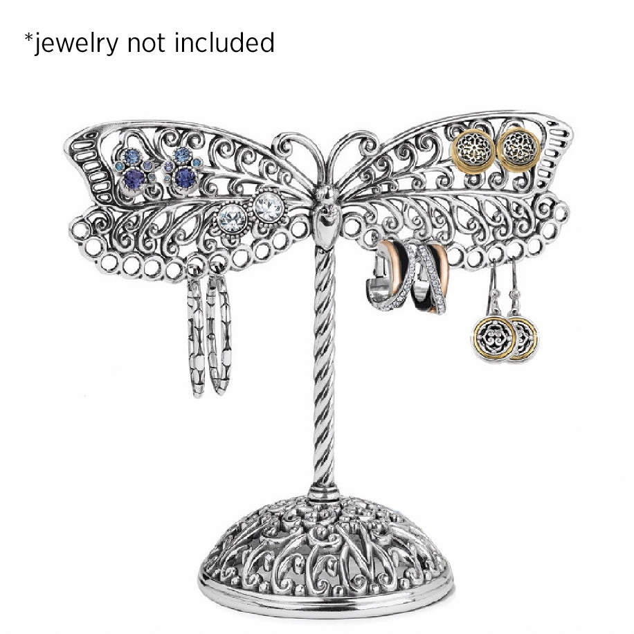 Brighton Dragonfly Earring Tree Monochrome Look