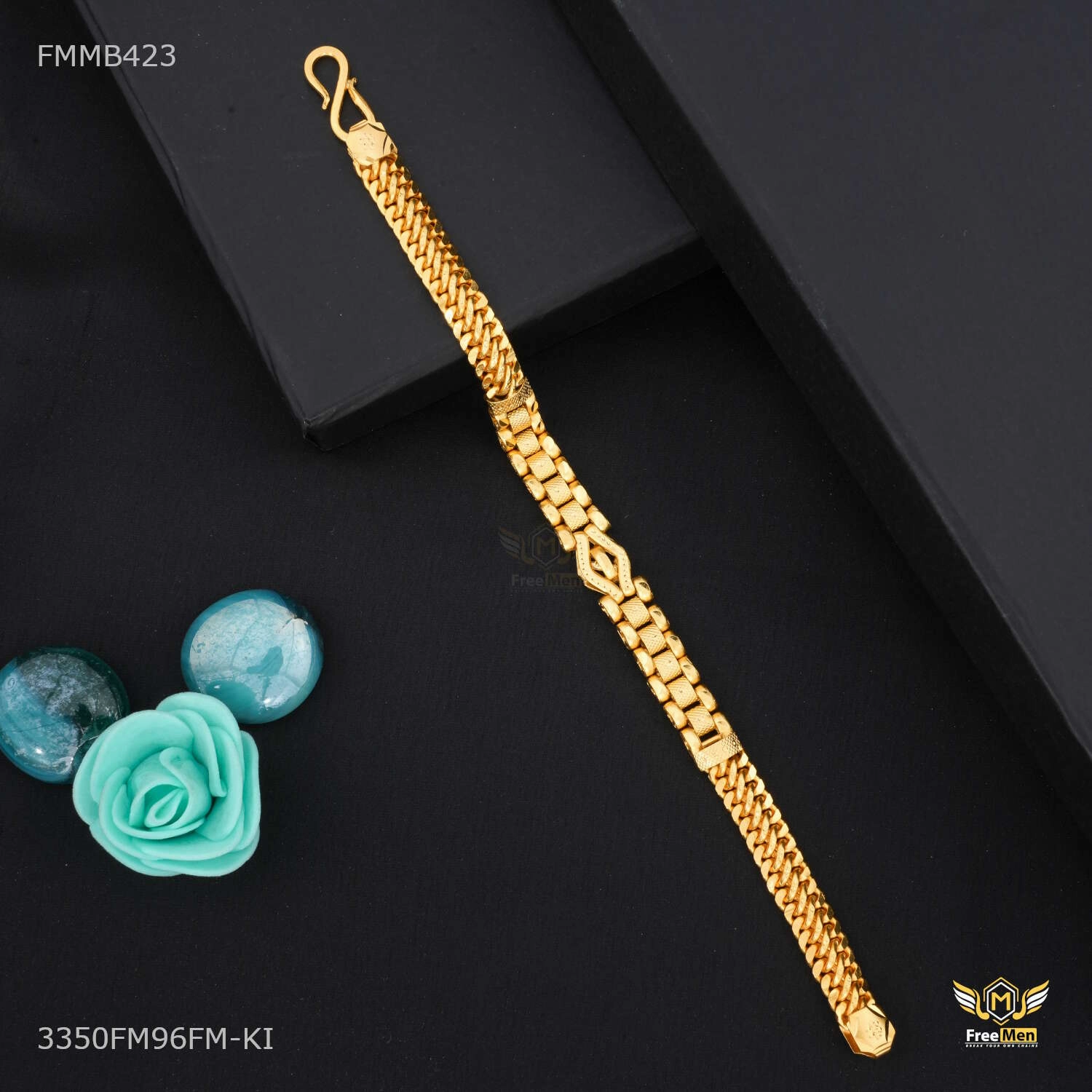 Modern Finish Ethereal Feature Mix Passi with Mini Atti Bracelet for Men - FMMB423