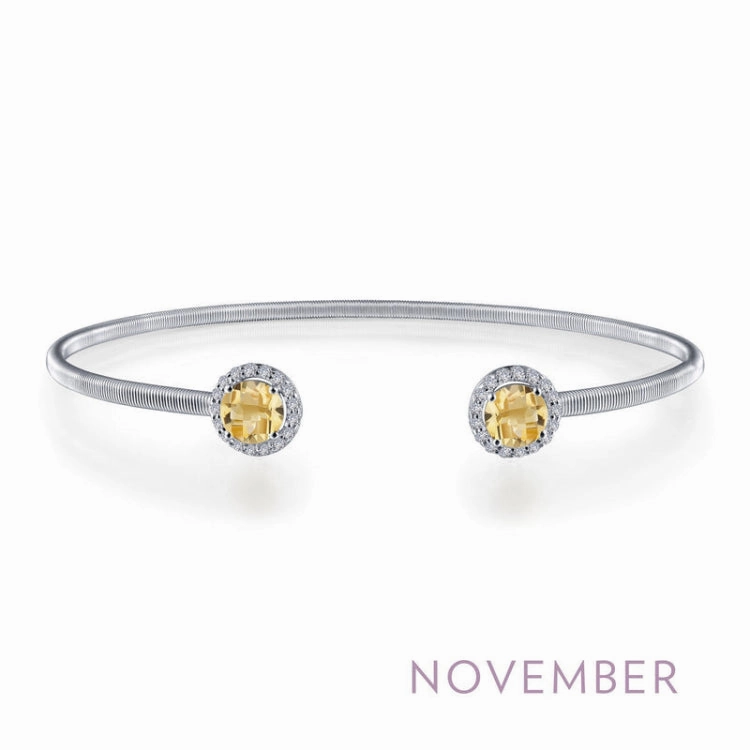 Effortless Piece Vibrant Glam November Birthstone Bracelet