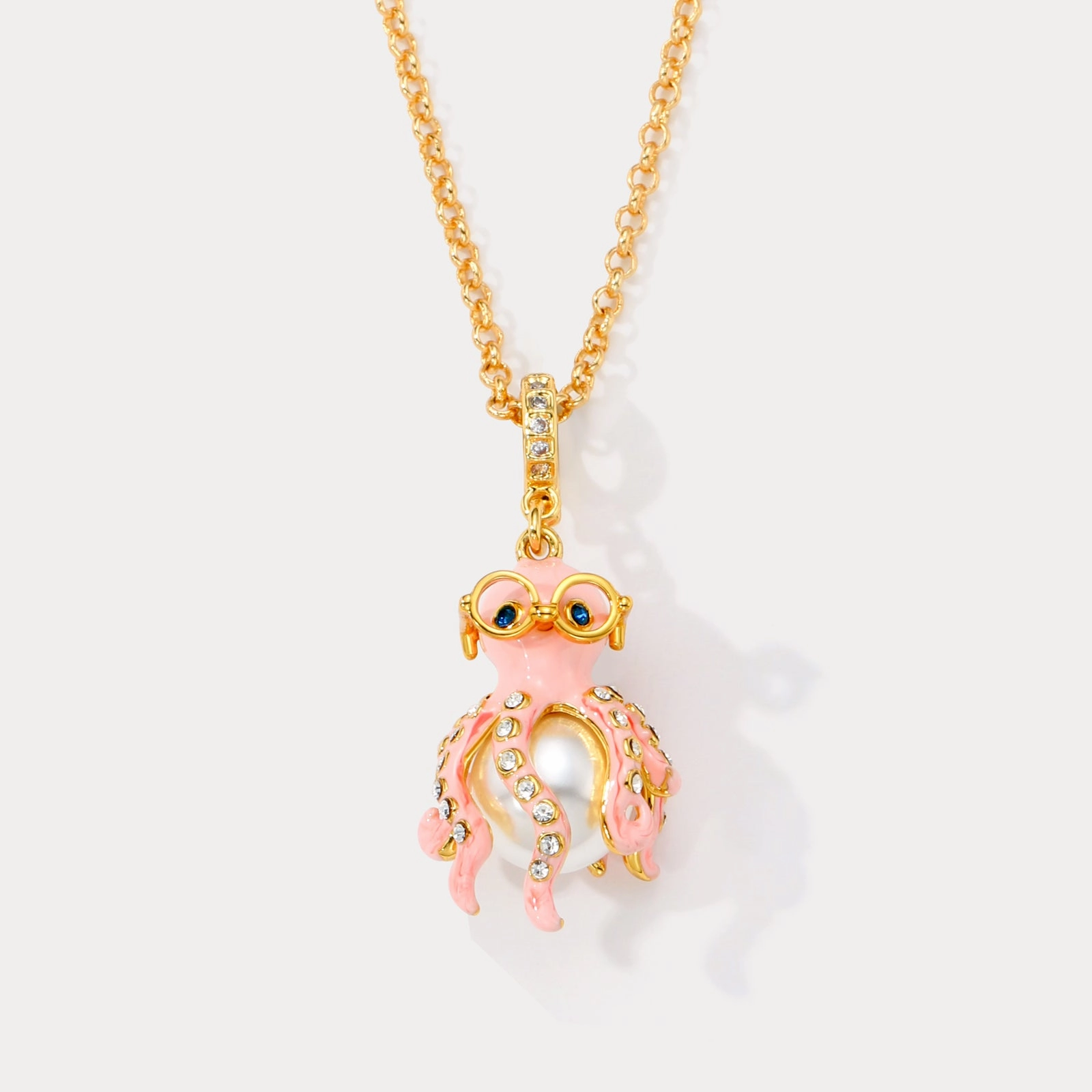 Opalescent Jewelry Octopus Necklace