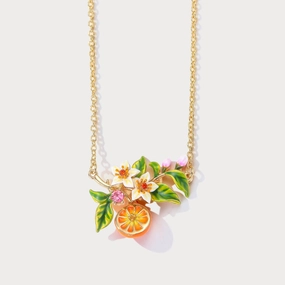 Orange Blossom Necklace Often Adornment
