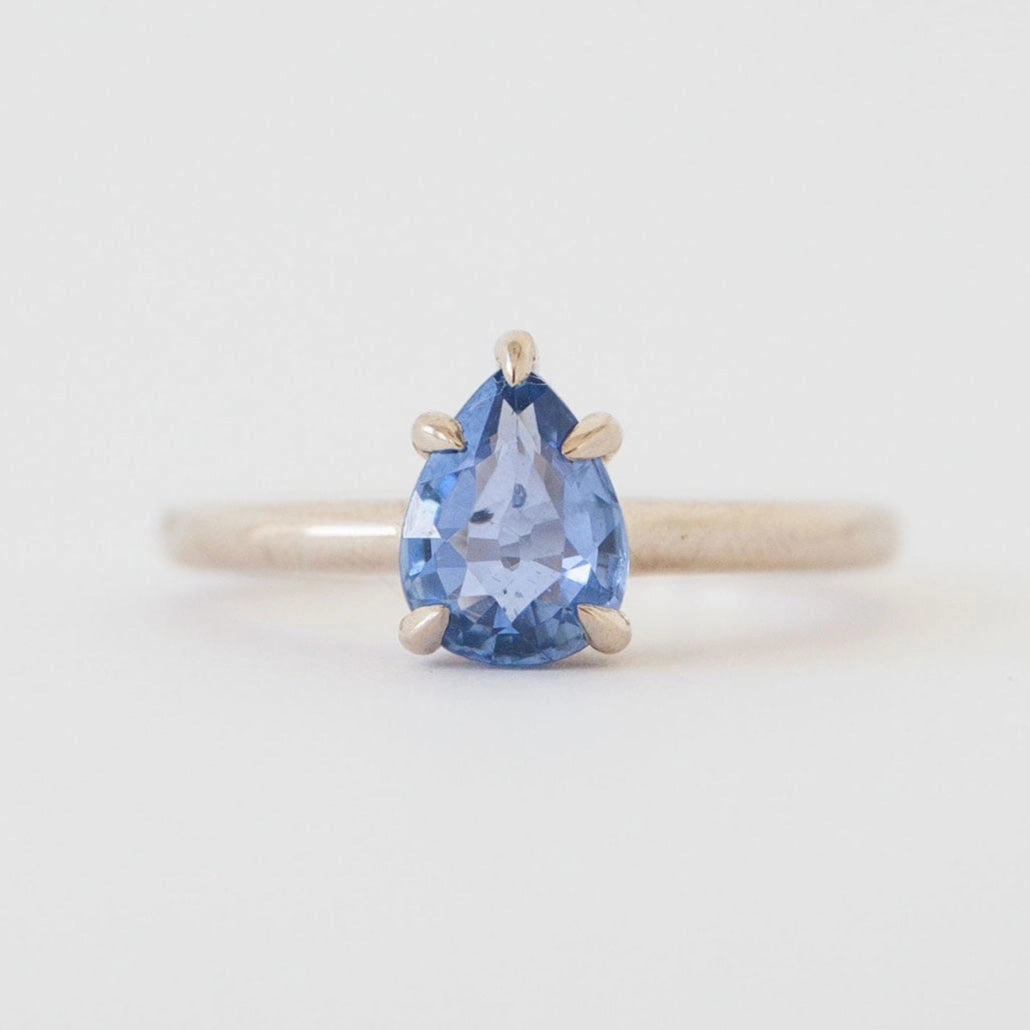 Carter Ring - Blue Sapphire Luxury product See Through