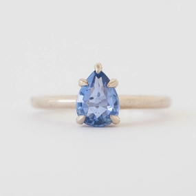 Carter Ring - Blue Sapphire Luxury product See Through