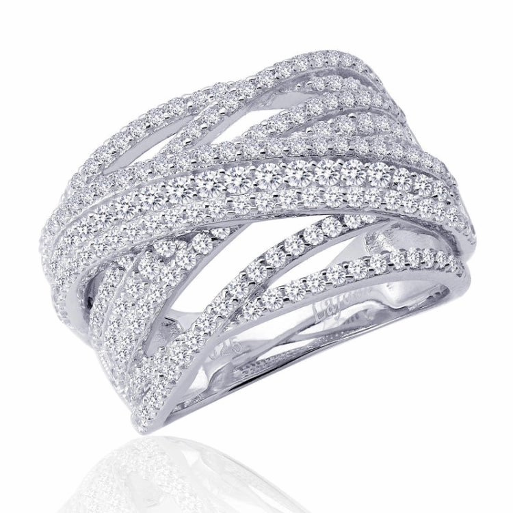 Iconic look Pave Glam Anniversary Band