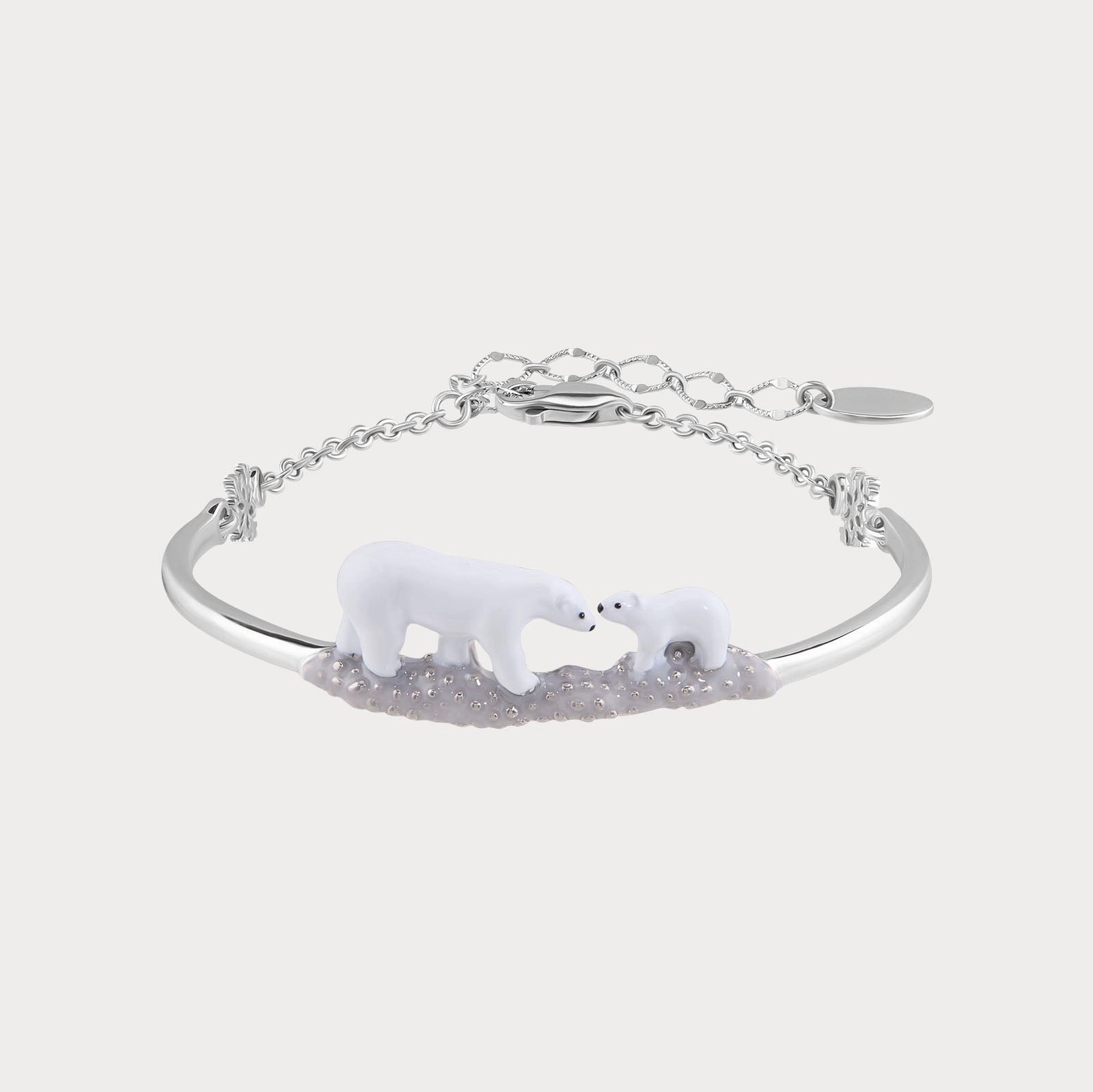 Ideal Circumstance Zen Style Polar Bear Bangle