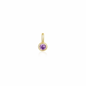 Lafonn June Bezel Birthstone Charm Artisan Style