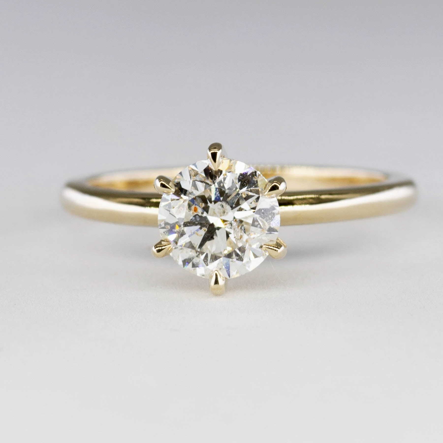 '100 Ways' Six Prong Diamond Solitaire | 1.18ct I1 H/I | SZ 6.75 | Formal Attire