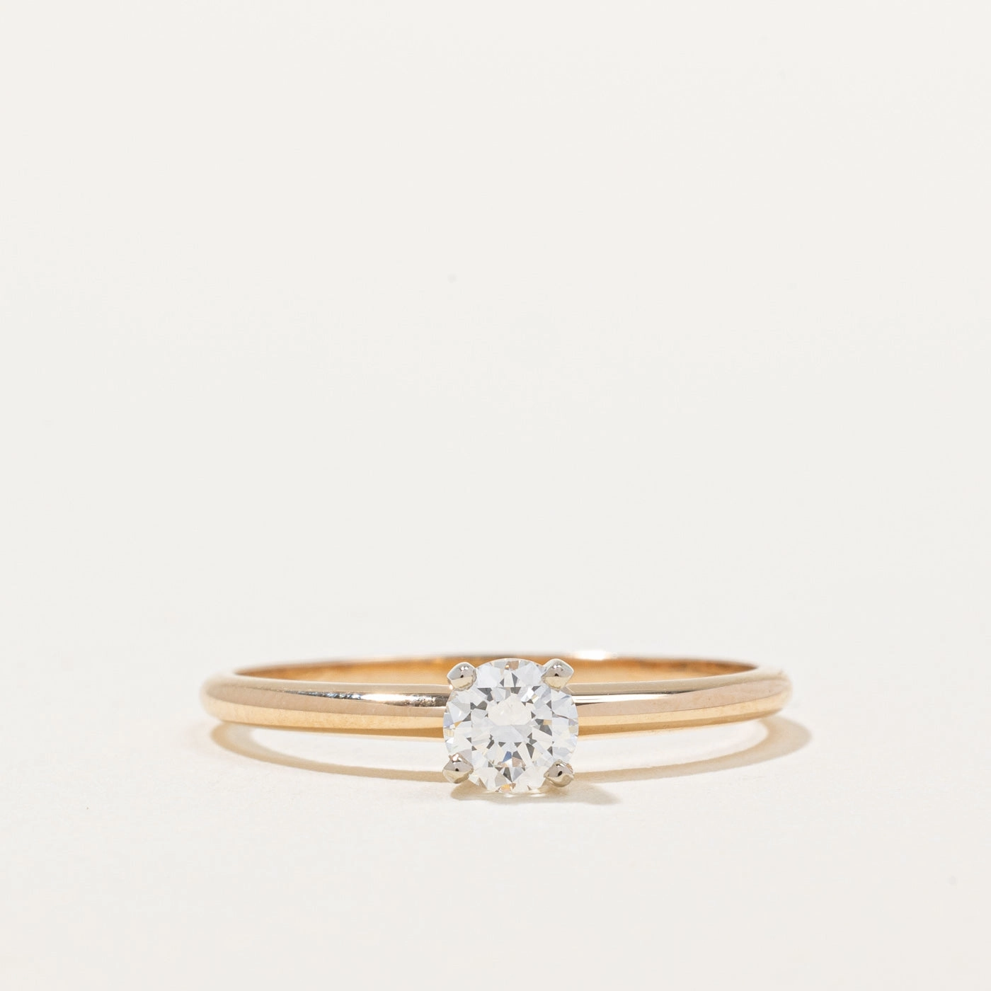 Eye-Catching Craft 100 Ways' 14k Diamond Engagement Ring | 0.29ct VS1 G | SZ 6.25 |