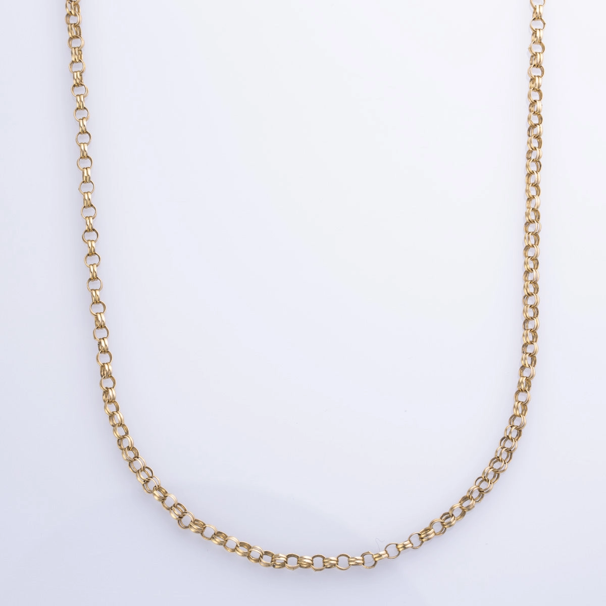 Delicate Craft 9k Yellow Gold Rolo Chain | 24" |