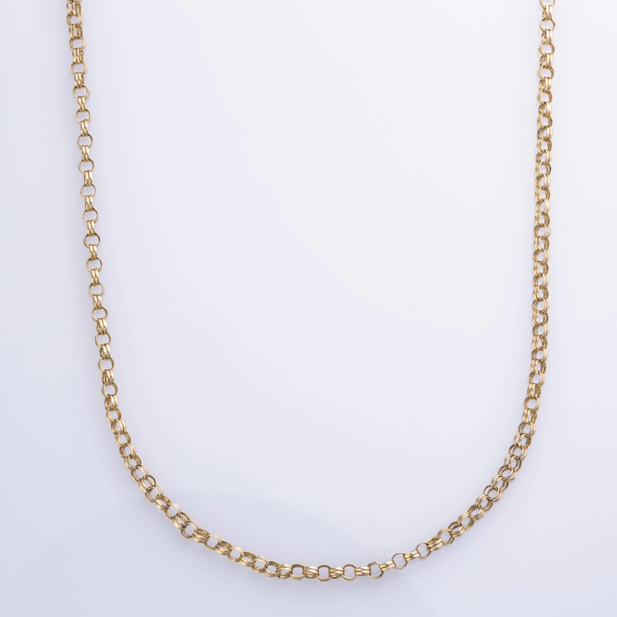 Unique Craft 9k Yellow Gold Rolo Chain | 24" |