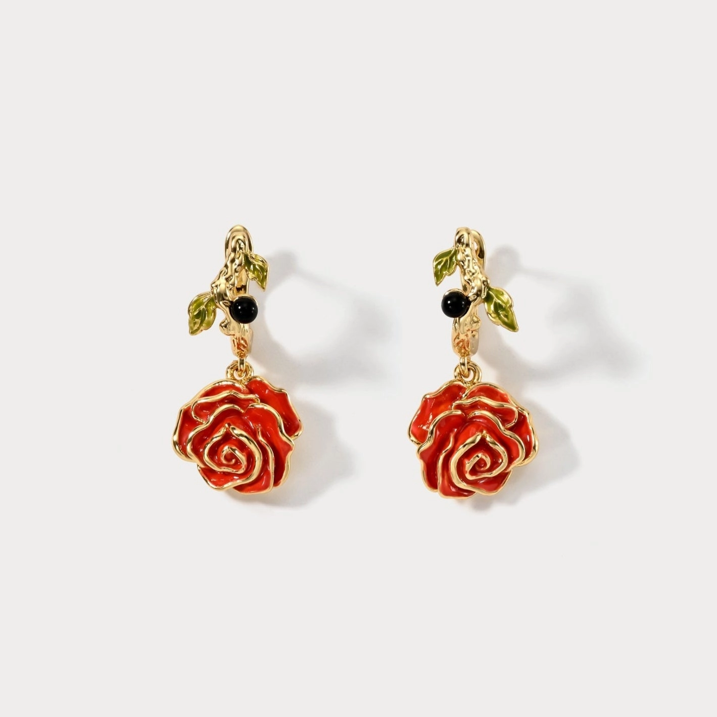 Rose Earrings Secure Must-Have