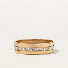 Gleaming Detail Seven Stone Diamond Band | 0.11ctw | SZ 14