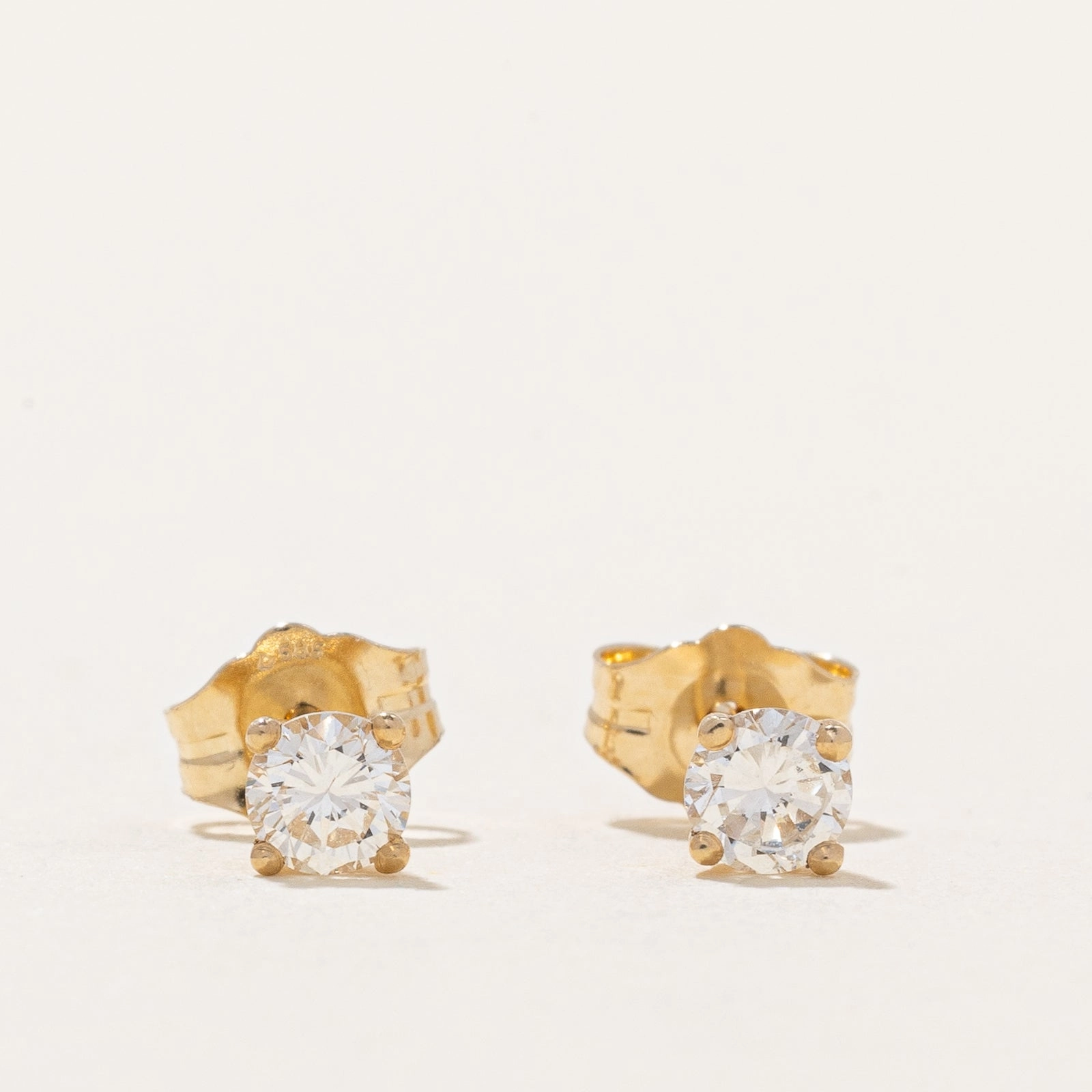 Opulent Look '100 Ways' Diamond Stud Earrings | 0.32ctw |