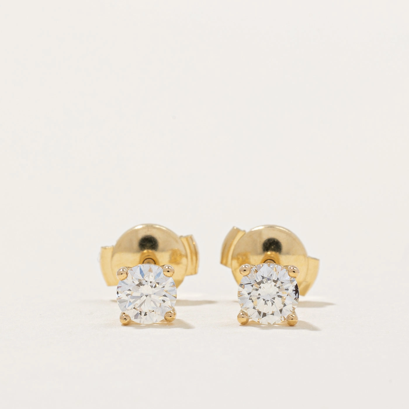 100 Ways' GIA Certified Diamond Stud Earrings | 0.71ctw VS1/VS2 F/G | Statement Style Handcrafted Art