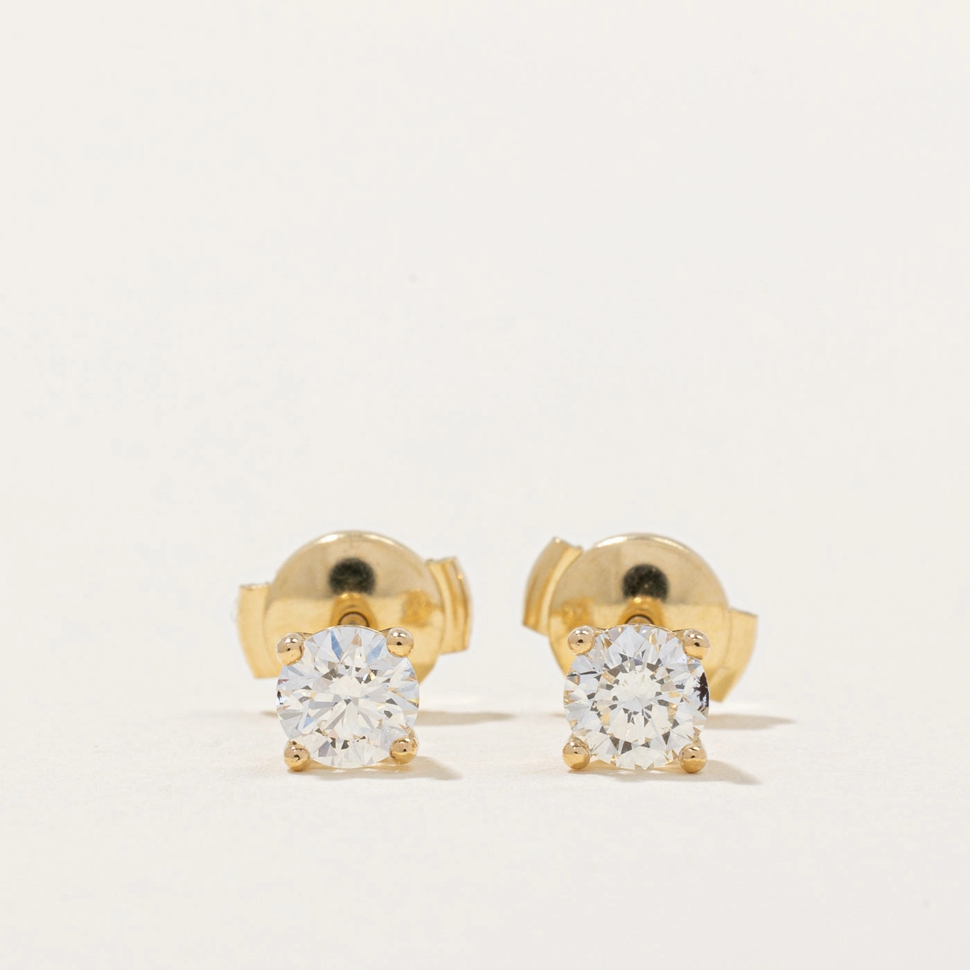 Cool Accent 100 Ways' GIA Certified Diamond Stud Earrings | 0.71ctw VS1/VS2 F/G |