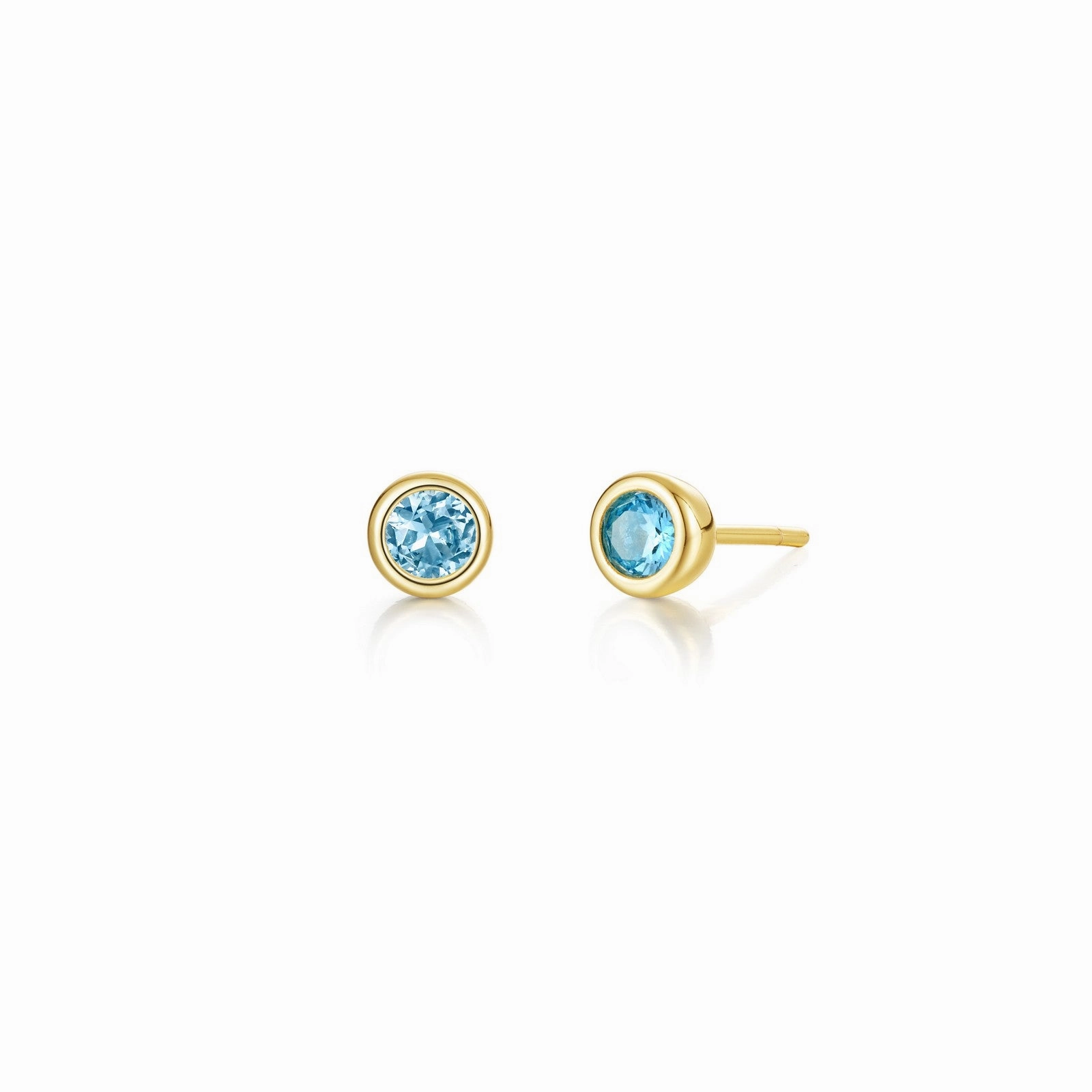 Comfort Fit Delicate Pop Lafonn December Bezel Birthstone Earrings