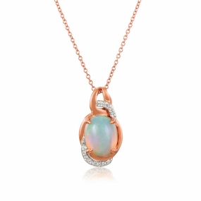 Lustrous Design Le Vian? Pendant featuring Neopolitan Opal?