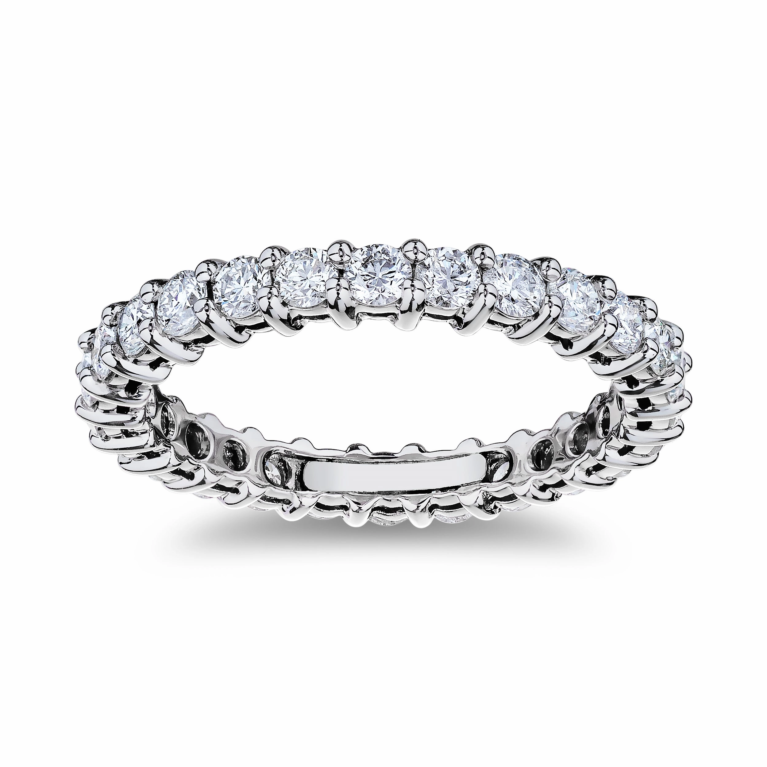 Bremer Jewelry Eternity Diamond Wedding Ring in Platinum (1.50ctw) Expert Service