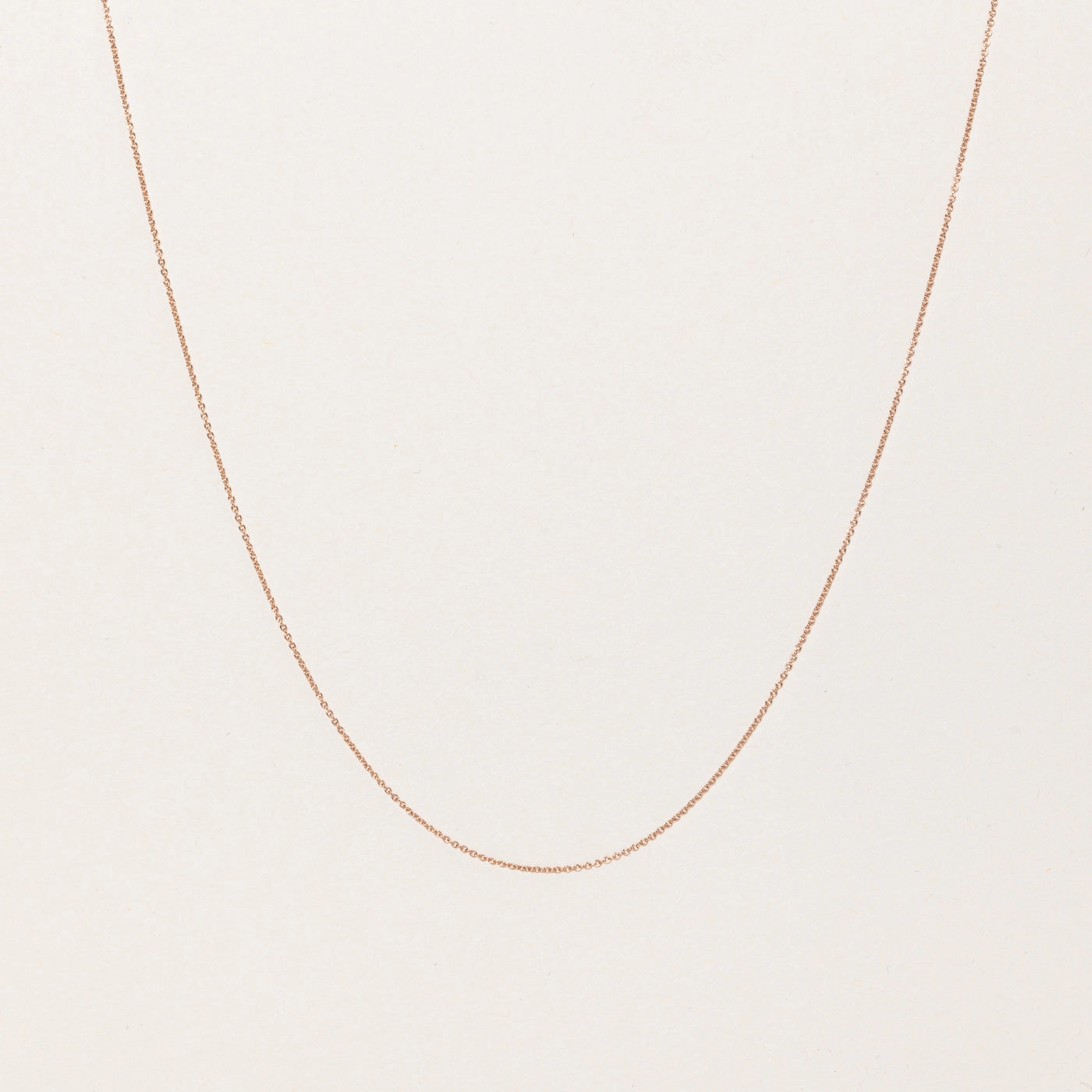 Winter Mood 100 Ways' 14k Rose Gold Necklace | 18" |