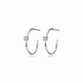 Lafonn 25mm Hoop Earrings All Season