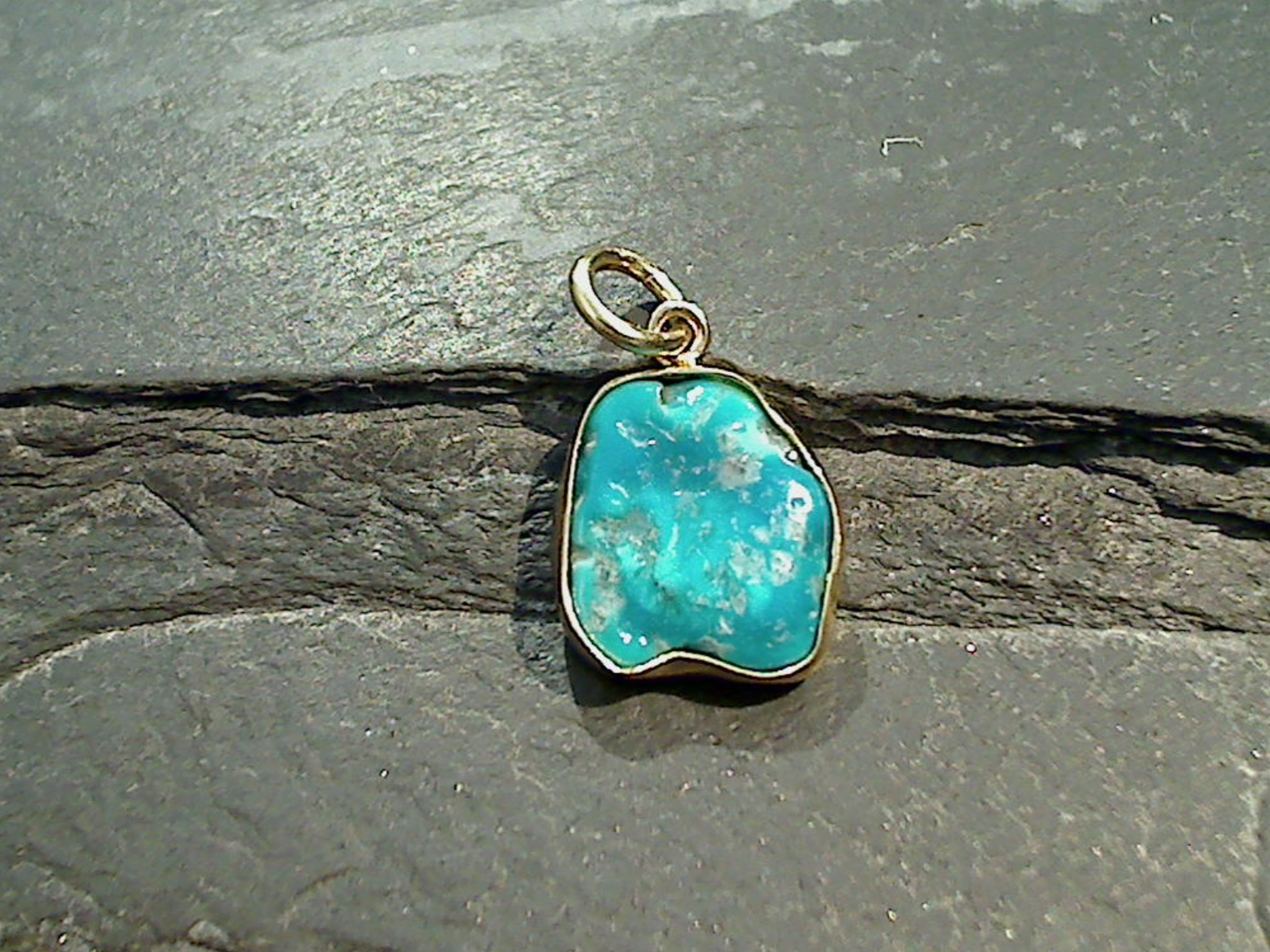 Seasonal Accent Sleeping Beauty Turquoise, Alchemia Small Pendant