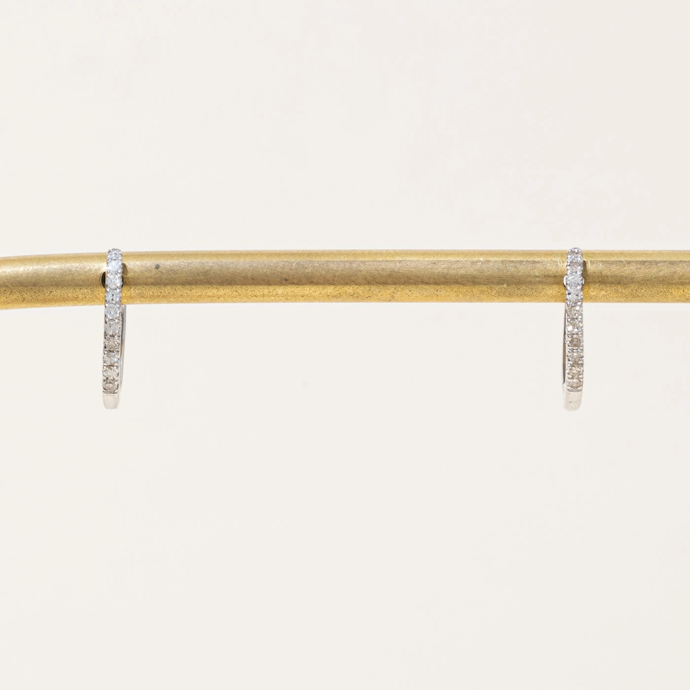 '100 Ways' Diamond Huggie Earrings | 0.10ctw | Statement Form Luxe style