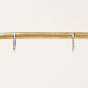 Classic Finish Understated Mood '100 Ways' Diamond Huggie Earrings | 0.10ctw |