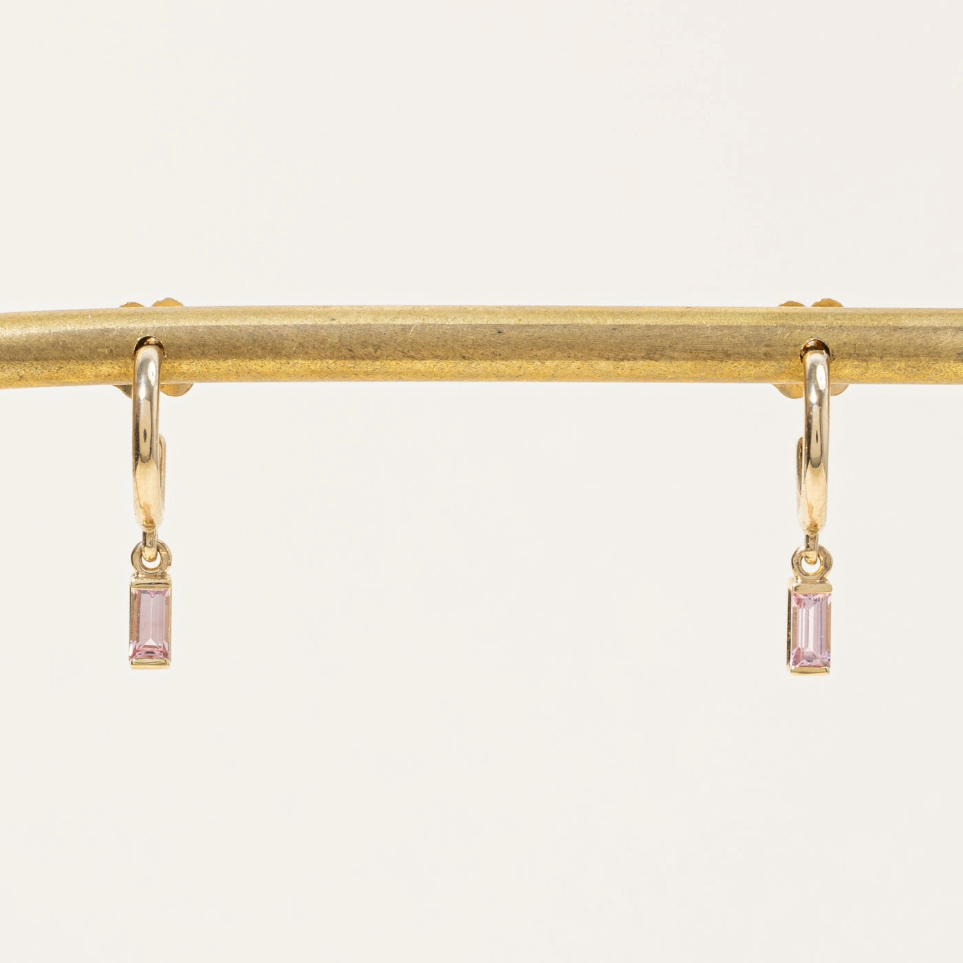 100 Ways' Tourmaline Charm Hoop Earrings | 0.24ctw | Refined Craftwork