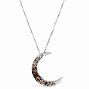 Le Vian Ombre Crescent Moon Pendant Perfect Accessory Light tone