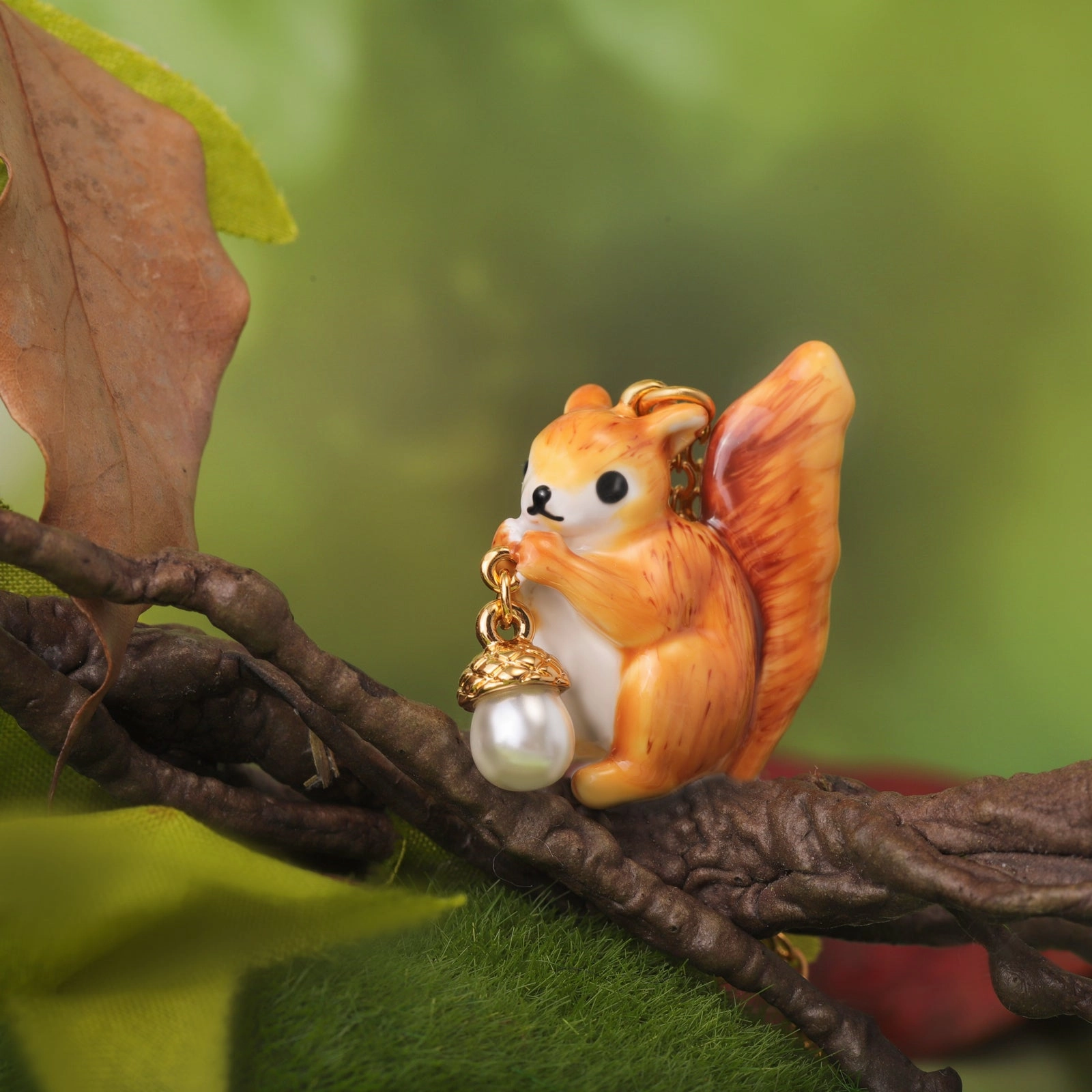 Squirrel Necklace trendy youth