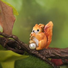 Squirrel Necklace trendy youth