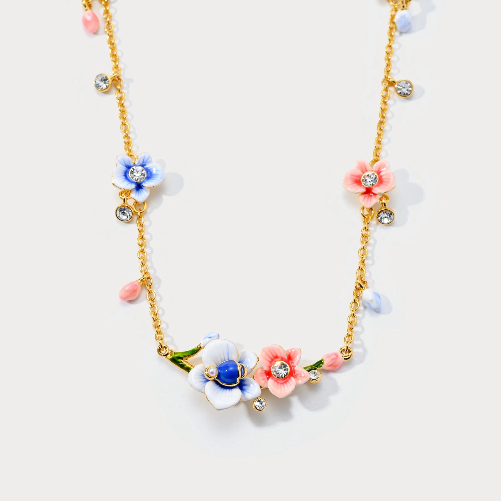 Orchid Necklace Fashionable Gift