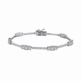 Charming Treasures Outdoor Glam Stylish Station Bracelet
