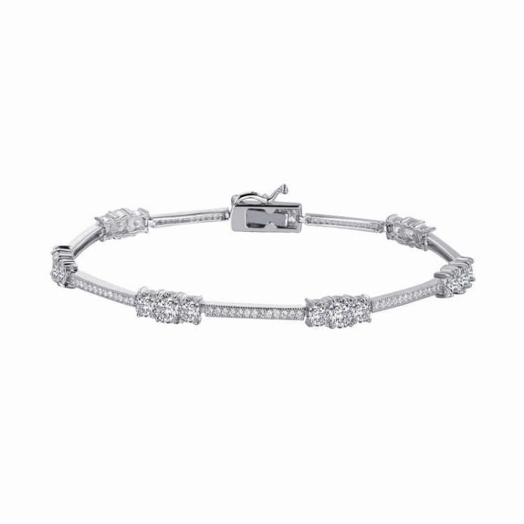 Charming Treasures Outdoor Glam Stylish Station Bracelet