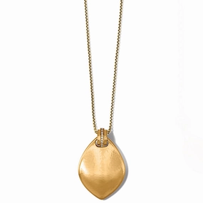 Brighton Meridian Lumens Flora Pendant Necklace, Gold Fashion Design Minimalist Style