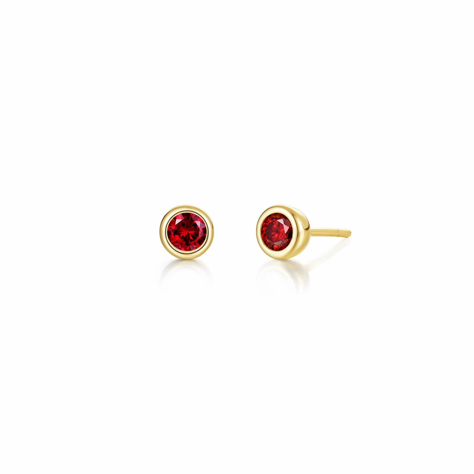 Glow Mode Lafonn January Bezel Birthstone Earrings