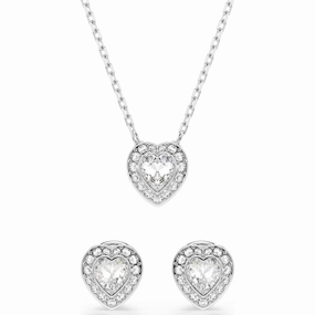 Swarovski Ariana Grande Capsule Collection: Angelic Pendant & Earrings Set Handcrafted Design Precious Detail