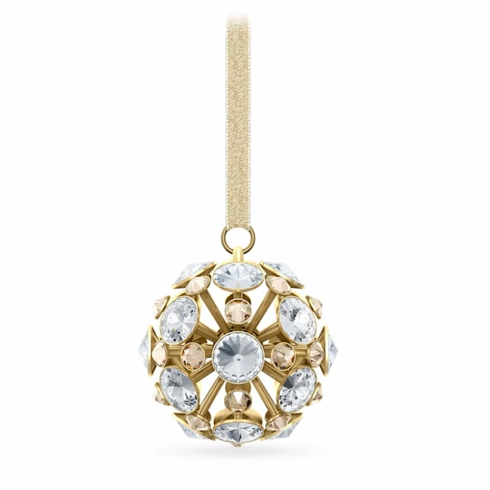 Luxury Shape Swarovski Constella Ball Ornament, Small
